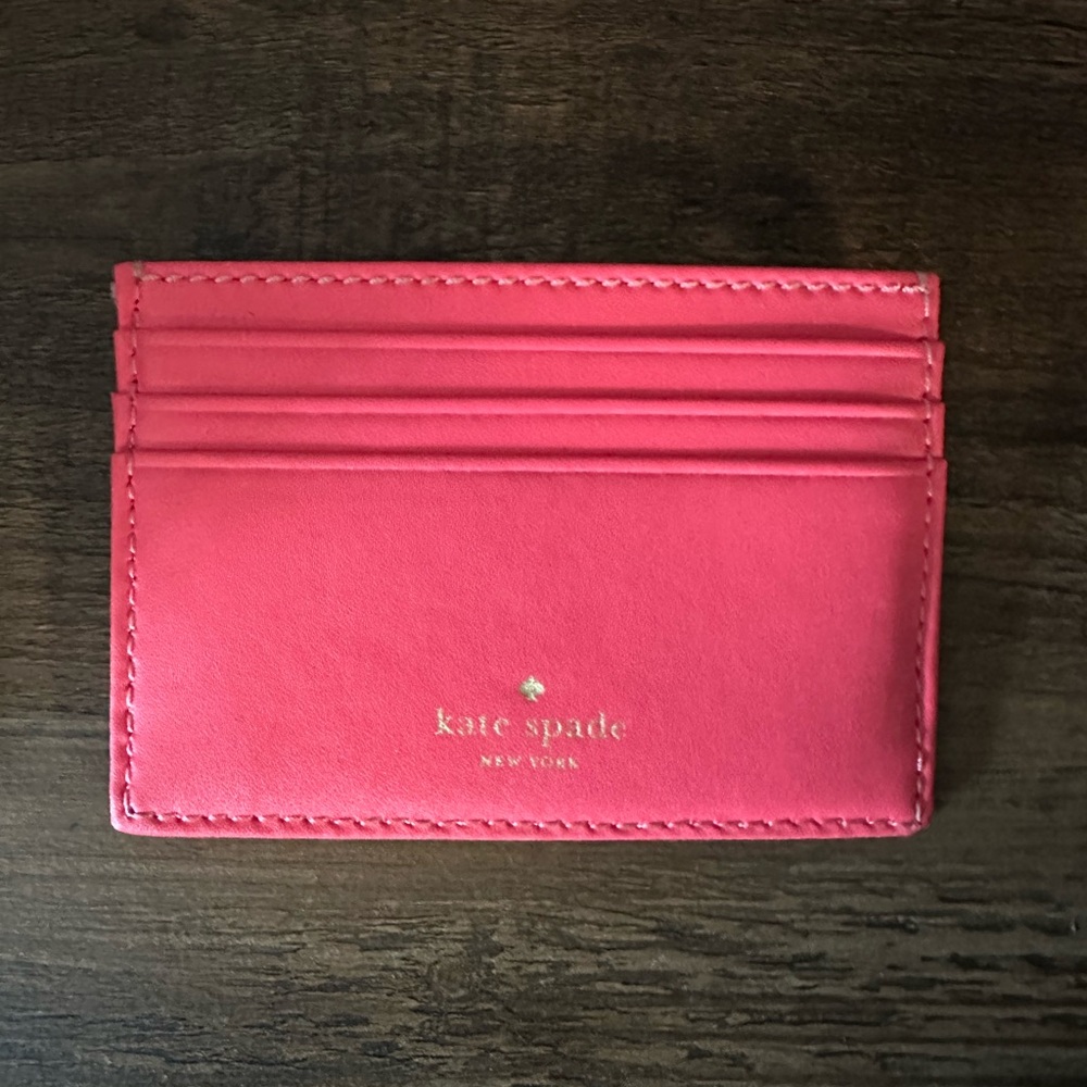 kate spade New York Coral/Pink Travel Wallet. NWOT. - Picture 2 of 3